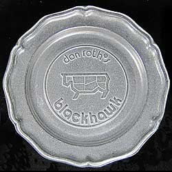Blackhawk LOGO ARMETALE QUEEN ANNE CHARGER 10.75 Inch Blackhawk LOGO ARMETALE QUEEN ANNE CHARGER 10.75 Inch