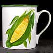 Portmeirion Kitchen Garden STRAP HANDLE MUG 10oz CORN Sample