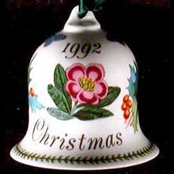 Portmeirion Botanic Garden Christmas Bell 1992 RHODODENDRON Box Portmeirion Botanic Garden Christmas Bell 1992 RHODODENDRON Box