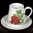 Portmeirion Pomona Demitasse Cup Set RED CURRANT