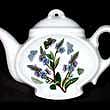 Portmeirion Botanic Garden Tea Bag Holder SPEEDWELL New!