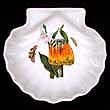 Portmeirion Botanic Garden Shell Dish ORANGE CACTUS