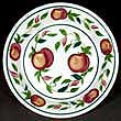 Portmeirion Orchard Fruit BREAD PLATE Handpainted - New!