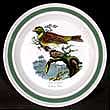 Portmeirion Birds Of Britain Plate Bread CIRL BUNTING Mint!