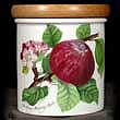 Portmeirion Pomona Spice Jar HOARY MORNING APPLE