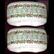 SOLD National Trust NAPKIN RING Set Of 2 GARDEN HERBS