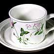 Portmeirion Queens Hidden Garden Cup And Saucer PINK CLOVER