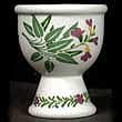 Portmeirion National Trust Tall Egg Cup GARDEN HERBS