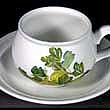 Portmeirion Pomona Demitasse Set QUEEN OF SHEBA Gooseberry
