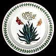 Portmeirion Botanic Garden B And B Plate ALOE Original