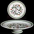 Portmeirion Botanic Garden Pedestal Stand 10 Inch WHITE CISTUS