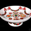 Portmeirion Spirit Of Christmas PEDESTAL DISH 8 Inch COMPORT