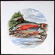 Portmeirion Compleat Angler Wall Tile ALPINE CHAR