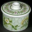 Portmeirion National Trust Lidded Sugar Pot GARDEN HERBS