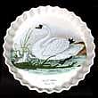 SOLD Birds Of Britain Flan Dish Large MUTE SWAN