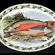 Portmeirion Compleat Angler Oval Platter 11 Inch ALPINE CHAR