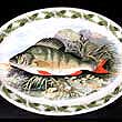 Portmeirion Compleat Angler Oval Platter 11 Inch PERCH