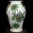 SOLD Botanic Garden Vase Canton 11 Inch PASSION FLOWER