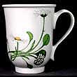 Portmeirion Queens Hidden Garden BELL BEAKER MUG Daisy