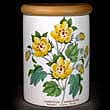 Portmeirion Botanic Garden Canister 5 Inch COTTON FLOWER