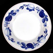Portmeirion Harvest Blue SOUP BOWL 8 Inch - White Center