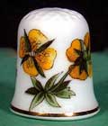 Portmeirion Common Tormentil Botanic Garden Thimble