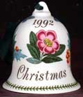 Portmeirion 1992 Rhododendron Botanic Garden Xmas Bell