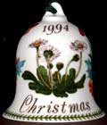 Portmeirion 1994 Daisy Botanic Garden Xmas Bell