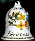 Portmeirion 2000 Jasmine Botanic Garden Xmas Bell