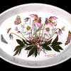 Christmas Rose 15 Inch Oval Baking Dish