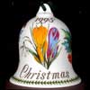 Crocus and Snowdrop 1998 Christmas Bell