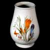 Crocus and Snowdrop Medium Romantic Shape Vase