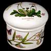 Forget Me Not Ceramic Lidded Canister With Daisy Dome Lid