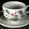 HERB ROBERT ON A TRADITIONAL TEA CUP