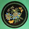 Passion Flower 8 Inch Round Place Mat