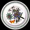 BLUE PASSION FLOWER DINNER PLATE