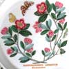 Close View - Double Rhododendron Motif