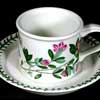 Rhododendron Drum Shaped Coffee Cup And Saucer Set