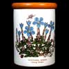 Spring Gentian Wooden Lid Canister
