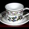 Speedwell Large Breakfast Cup And Saucer Set - Variations Pattern
