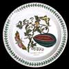 ORIGINAL WATERMELON SALAD PLATE FLOWER WITH SCRIPT WRITING