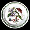 ORIGINAL WOODY NIGHTSHADE SALAD PLATE FLOWER WITH A BLUE BEE