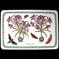 Portmeirion Botanic Garden Tablemat 17 x 11 DOUBLE MEXICAN LILY Portmeirion Botanic Garden Tablemat 17 x 11 DOUBLE MEXICAN LILY